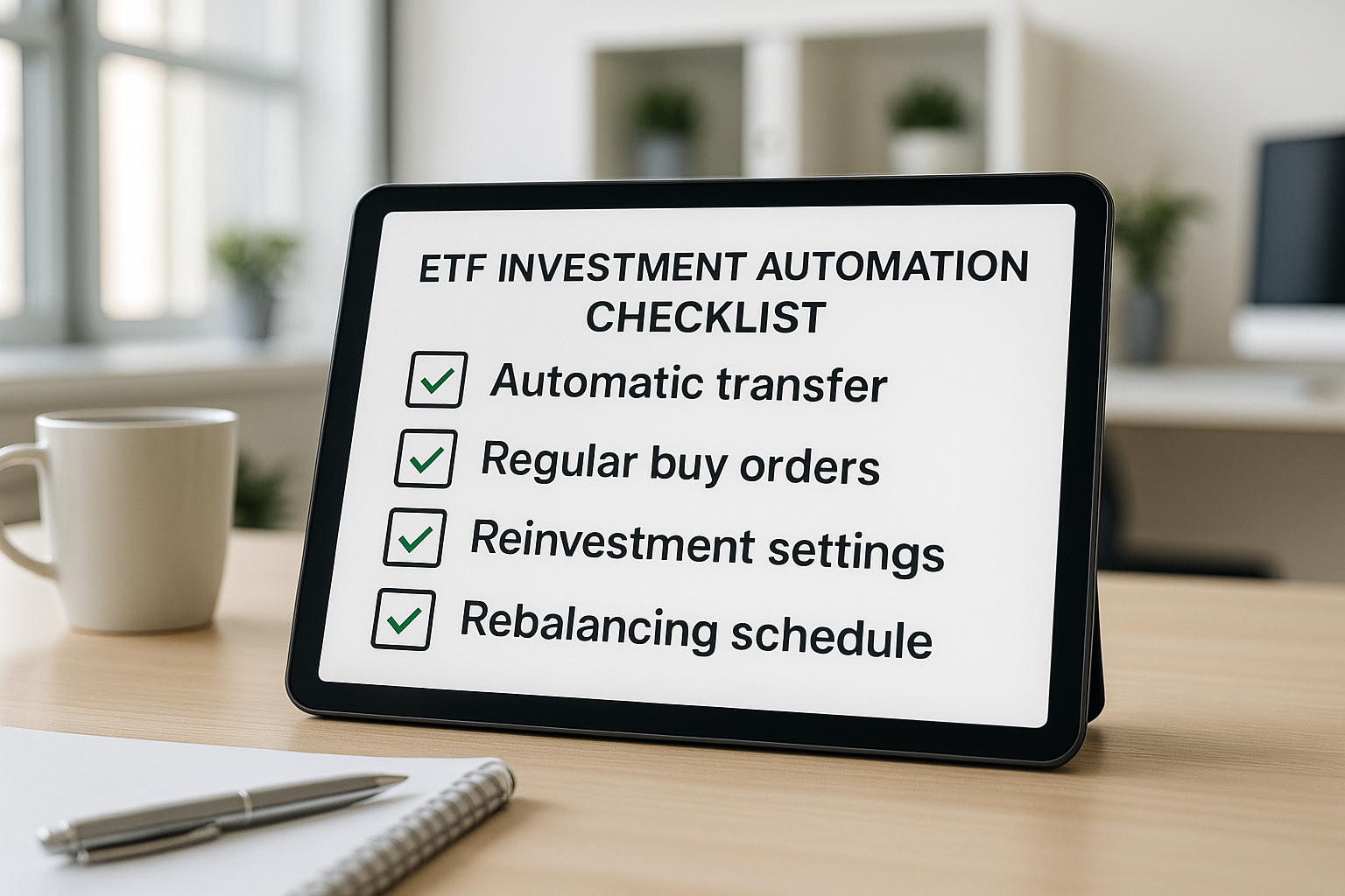 ETF 자동화 수준 점검 체크리스트 화면 이미지