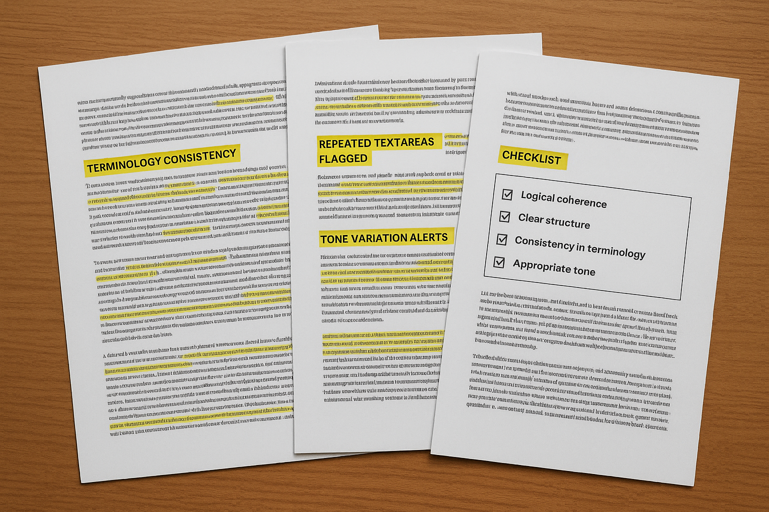 Claude Opus 4.7을 사용해 장문 문서의 용어 일치, 중복, 톤 변화 및 논리 일관성을 점검하는 이미지