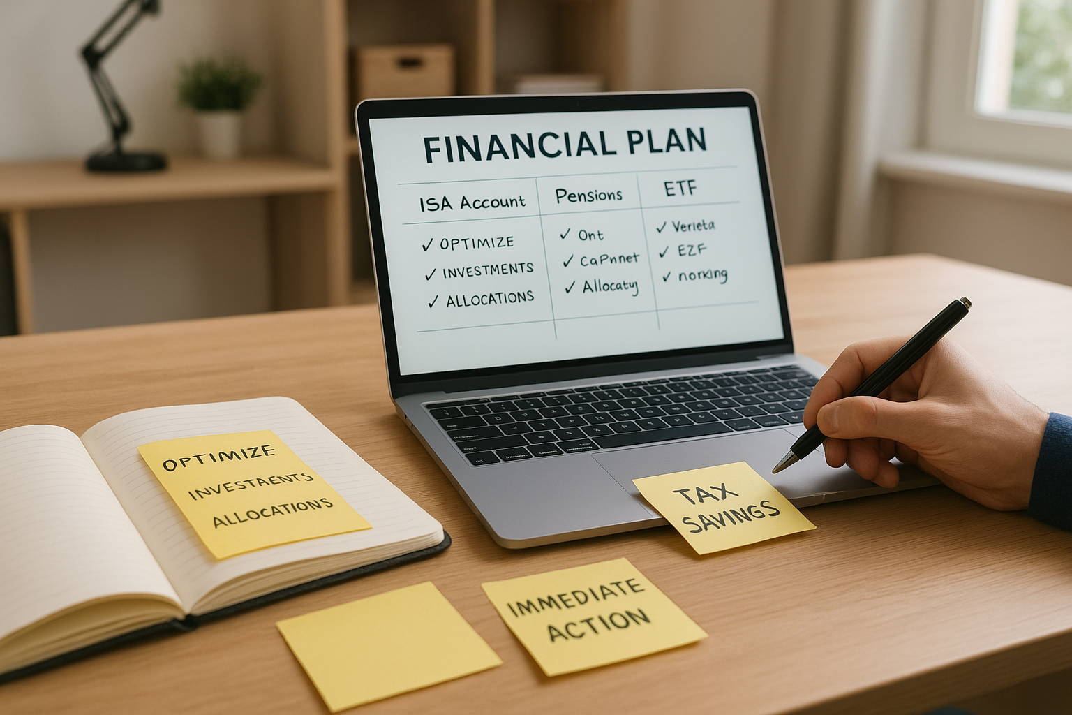 투자자의 절세계좌 ETF 배치 전략 실행을 위한 금융 계획 세우기 이미지