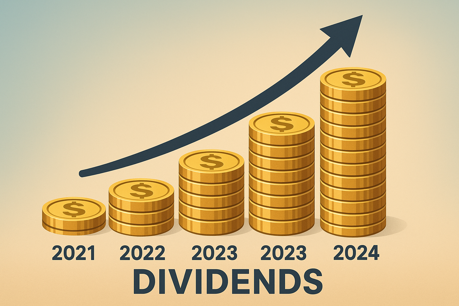 한화에어로스페이스 배당금이 지속적으로 증가한 흐름을 나타내는 배당 성장 이미지